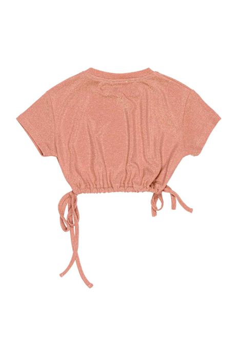 T-shirt crop Lù-Lù BY MISS GRANT | LL4340ALBICOCCA